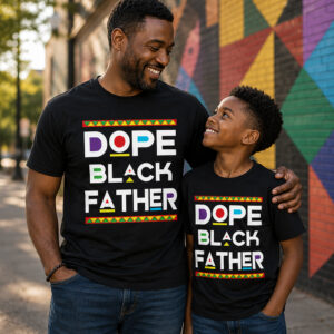 Dope Black Father Shirt