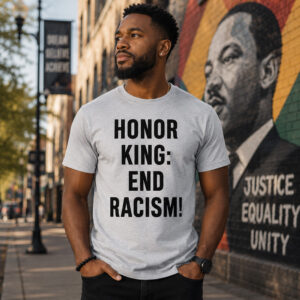 Honor King End Racism Shirt