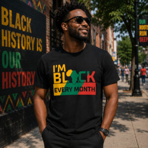 I am Black Every Month Shirt