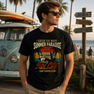 Summer Paradise Surf City T-Shirt