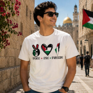 Peace Love Palestine T-Shirt