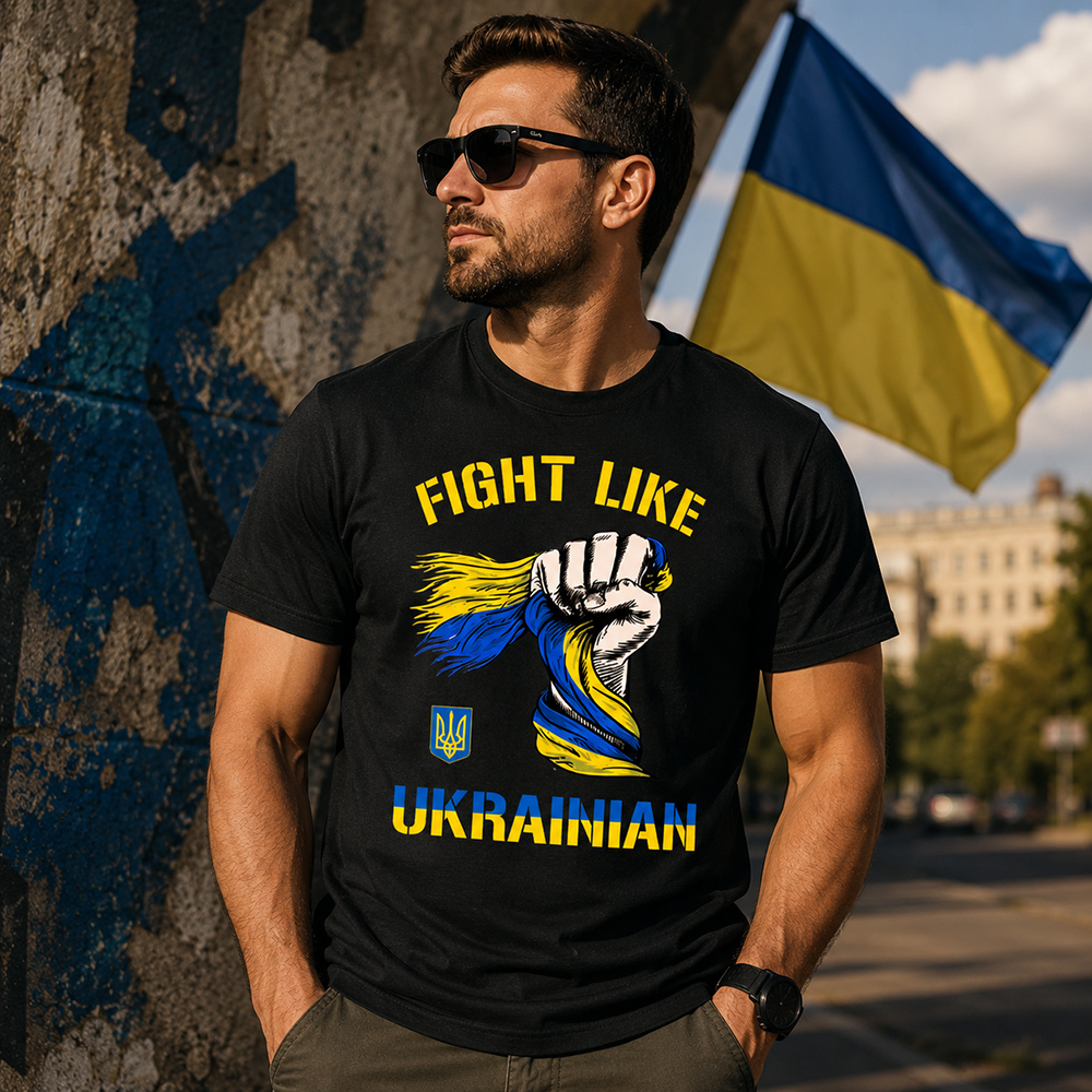 Fight Like A Ukrainian T-Shirt Fight Like A Ukrainian T-Shirt
