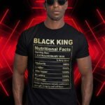 Black King Nutritional Facts Shirt