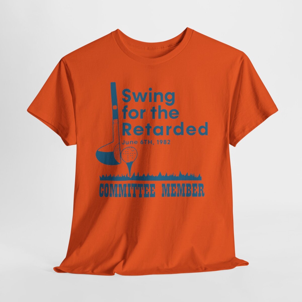 Hanging-1-Orange swing for the shirt