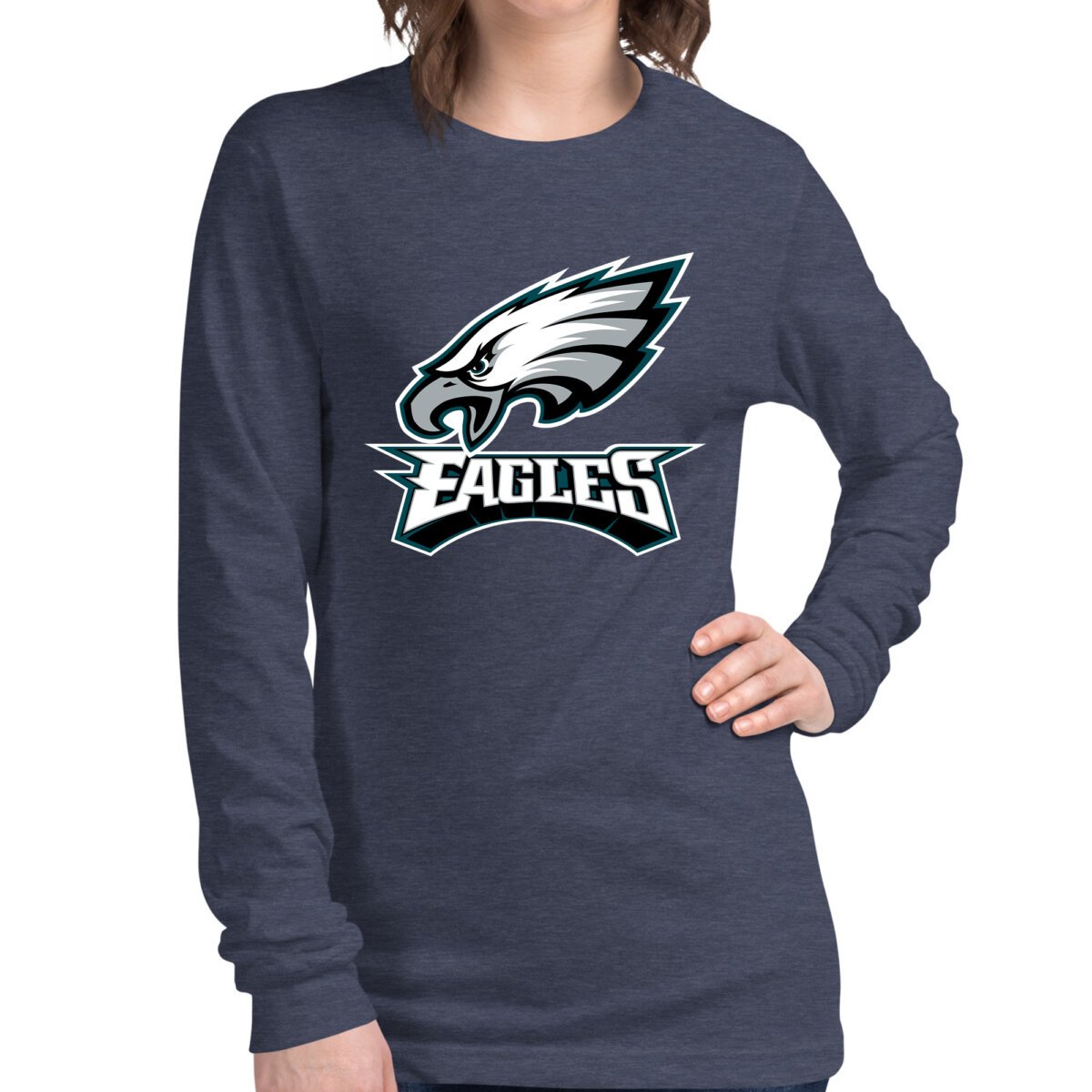 unisex-long-sleeve-tee-heather-navy-front-69ca7aec67cb9 Eagles Shirt