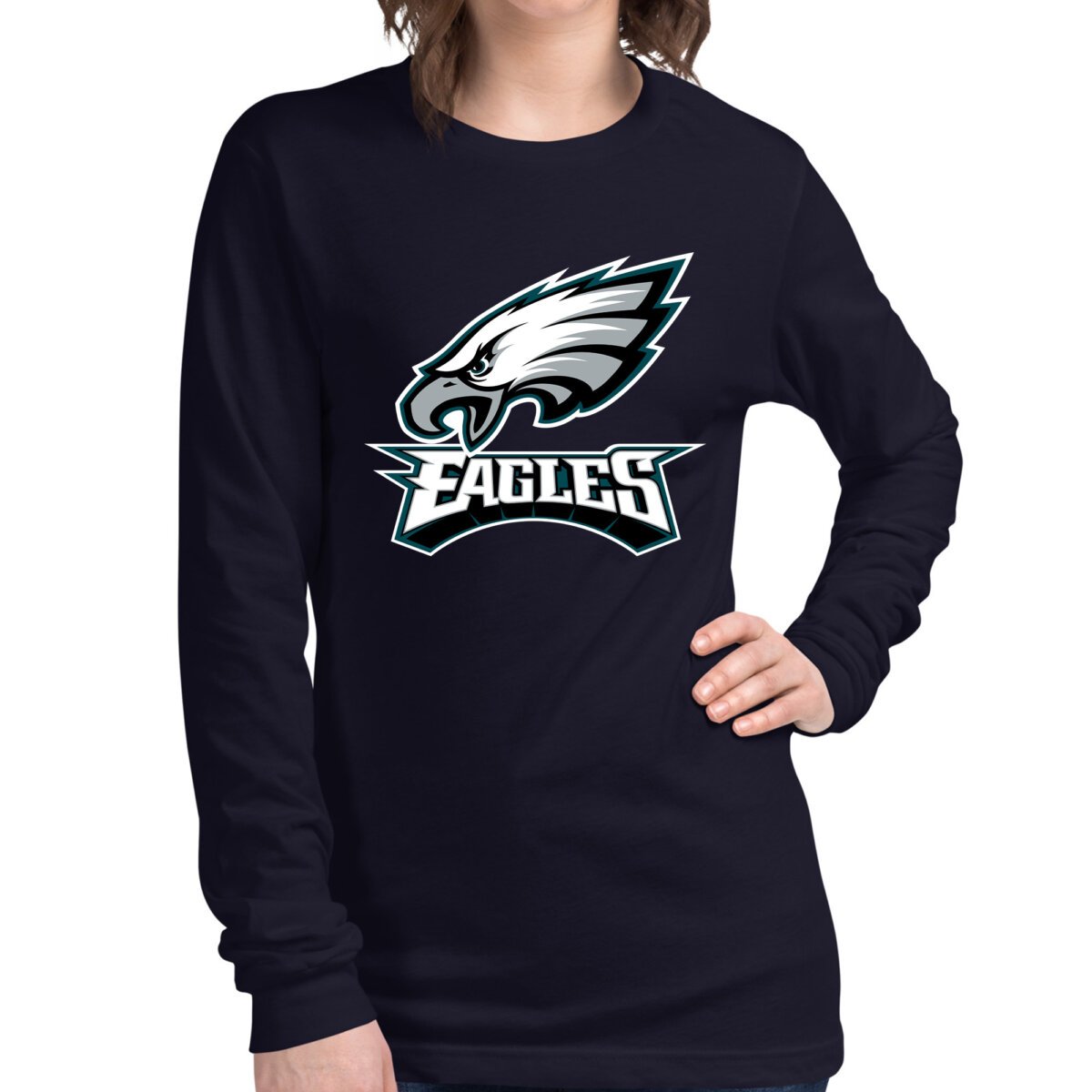 unisex-long-sleeve-tee-navy-front-69ca7aec67d49 Eagles Shirt