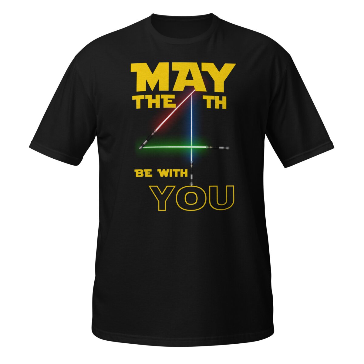 unisex-basic-softstyle-t-shirt-black-front-690236fb1fd48.jpg May The 4th Be With You Shirt