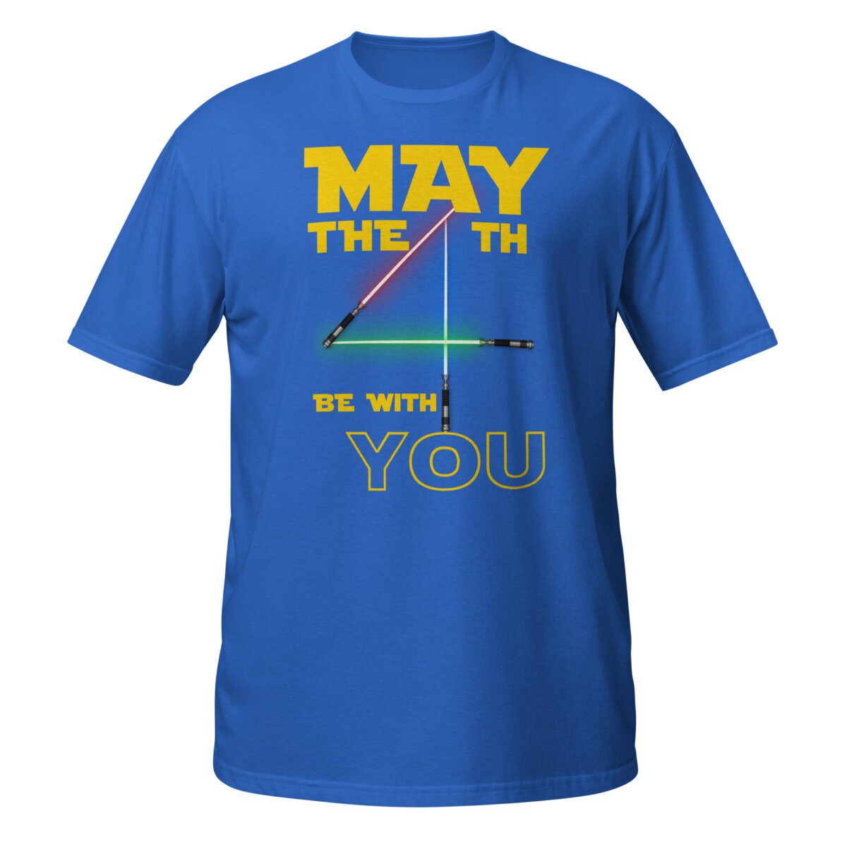 unisex-basic-softstyle-t-shirt-royal-front-690236fb2c04b.jpg May The 4th Be With You Shirt