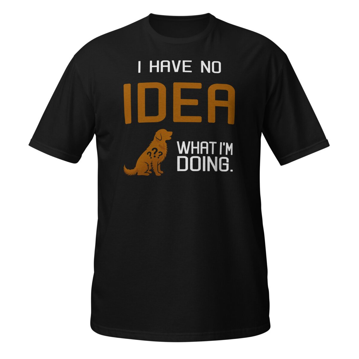 unisex-basic-softstyle-t-shirt-black-front-69b5eab20ad4b.jpg Funny Golden Retriever Shirt