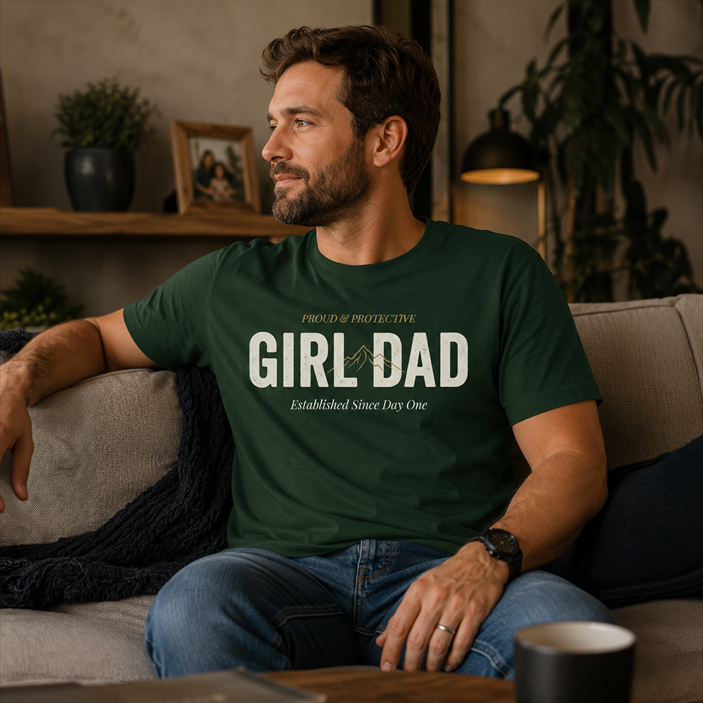 girl dad-2 Girl Dad T-Shirt