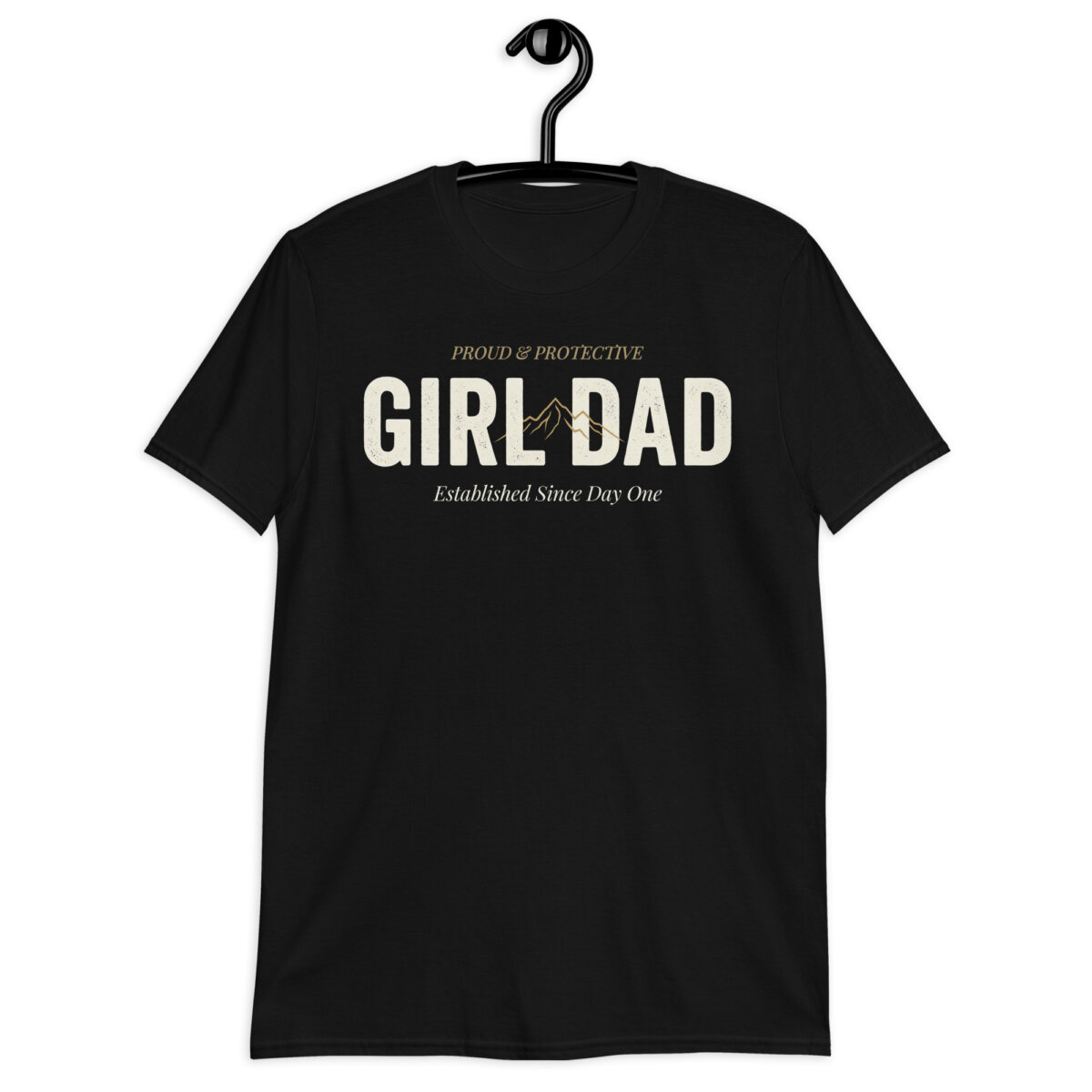 unisex-basic-softstyle-t-shirt-black-front-6a0f0d55e9d4c.jpg Girl Dad T-Shirt