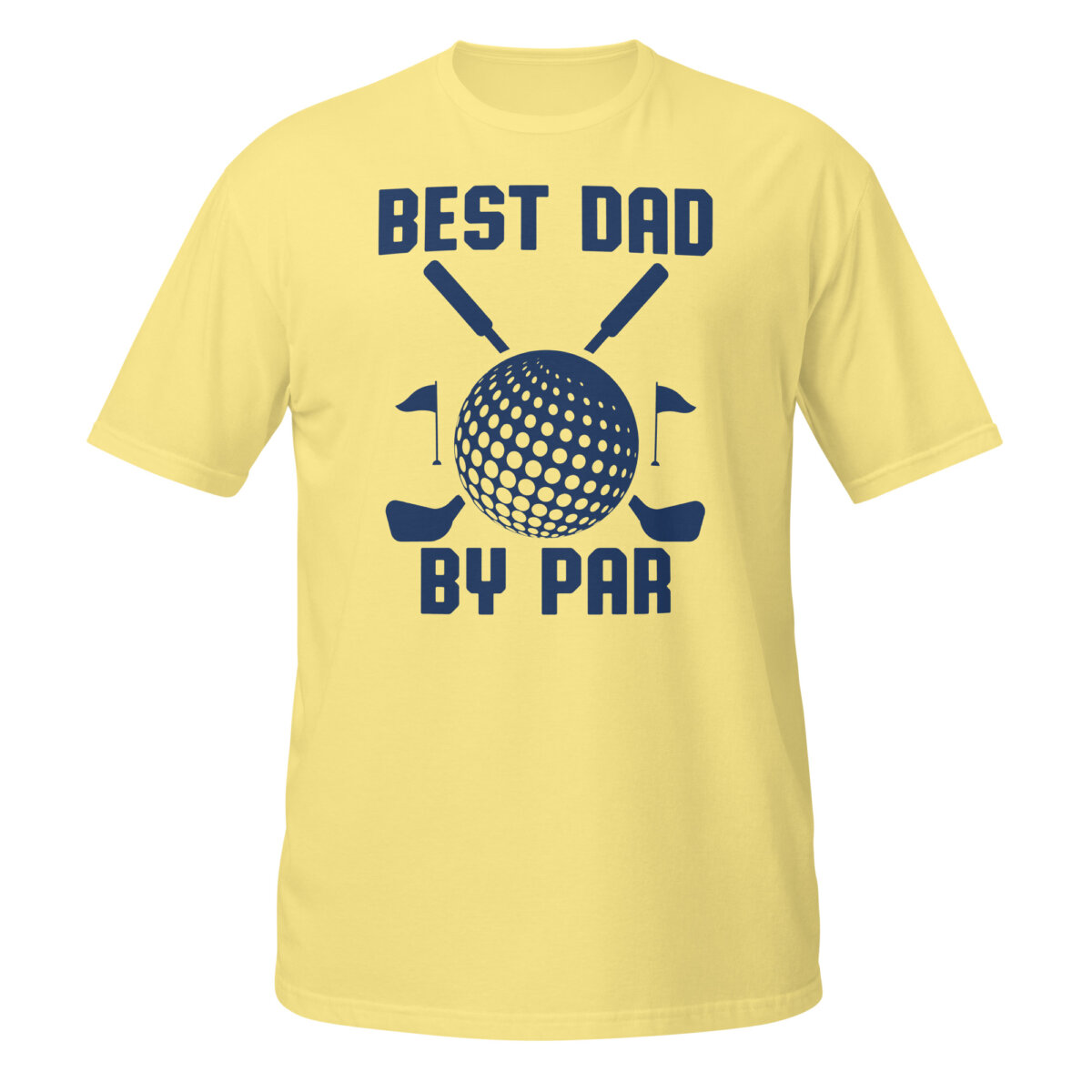 unisex-basic-softstyle-t-shirt-cornsilk-front-6a0f60ed7e90e.jpg Best Dad By Par Shirt