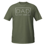 Girl Dad Shirt with a clean minimalist design