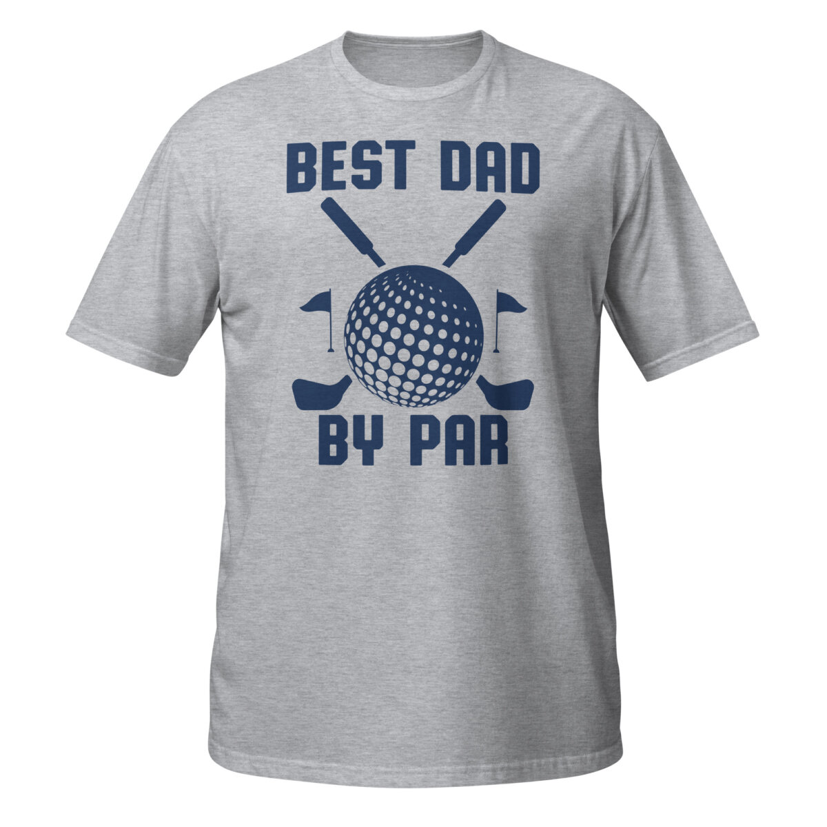 unisex-basic-softstyle-t-shirt-sport-grey-front-6a0f60ed7a8bc.jpg Best Dad By Par Shirt