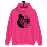 Cute floral bear mom hoodie gift idea