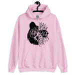 Cozy oversized Mama Bear hoodie for women