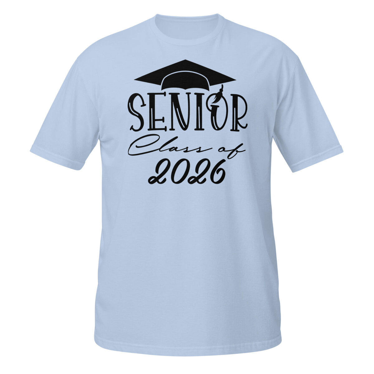 unisex-basic-softstyle-t-shirt-light-blue-front-6a49107c7ec64.jpg senior class of 2026 shirt
