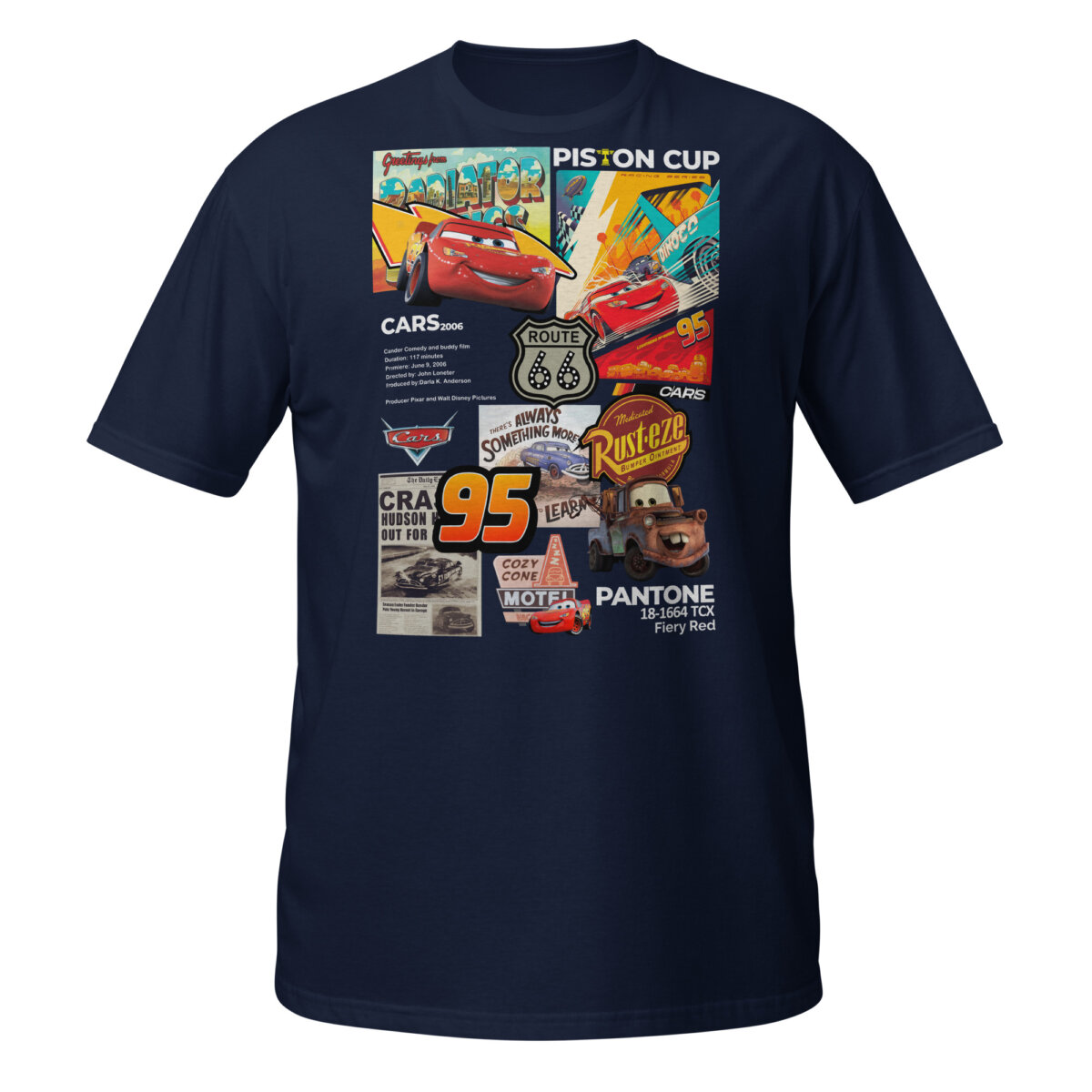 unisex-basic-softstyle-t-shirt-navy-front-6adb995ea3b95.jpg Lightning McQueen Shirt