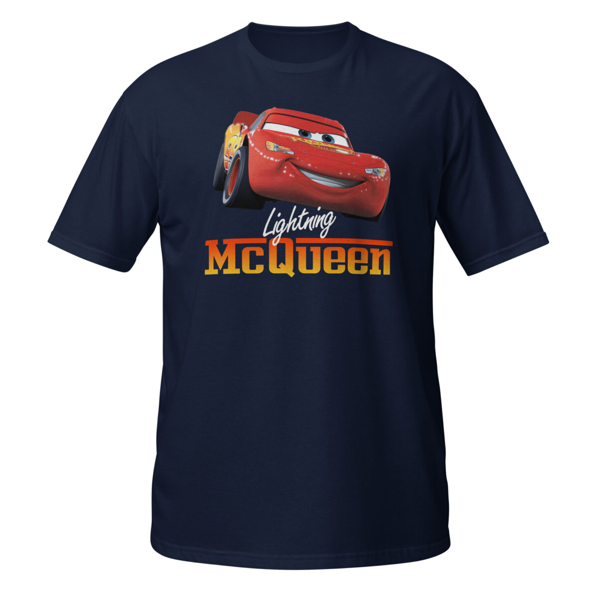 unisex-basic-softstyle-t-shirt-navy-front-6adbb5a2dae0b.jpg Lightning McQueen Shirt