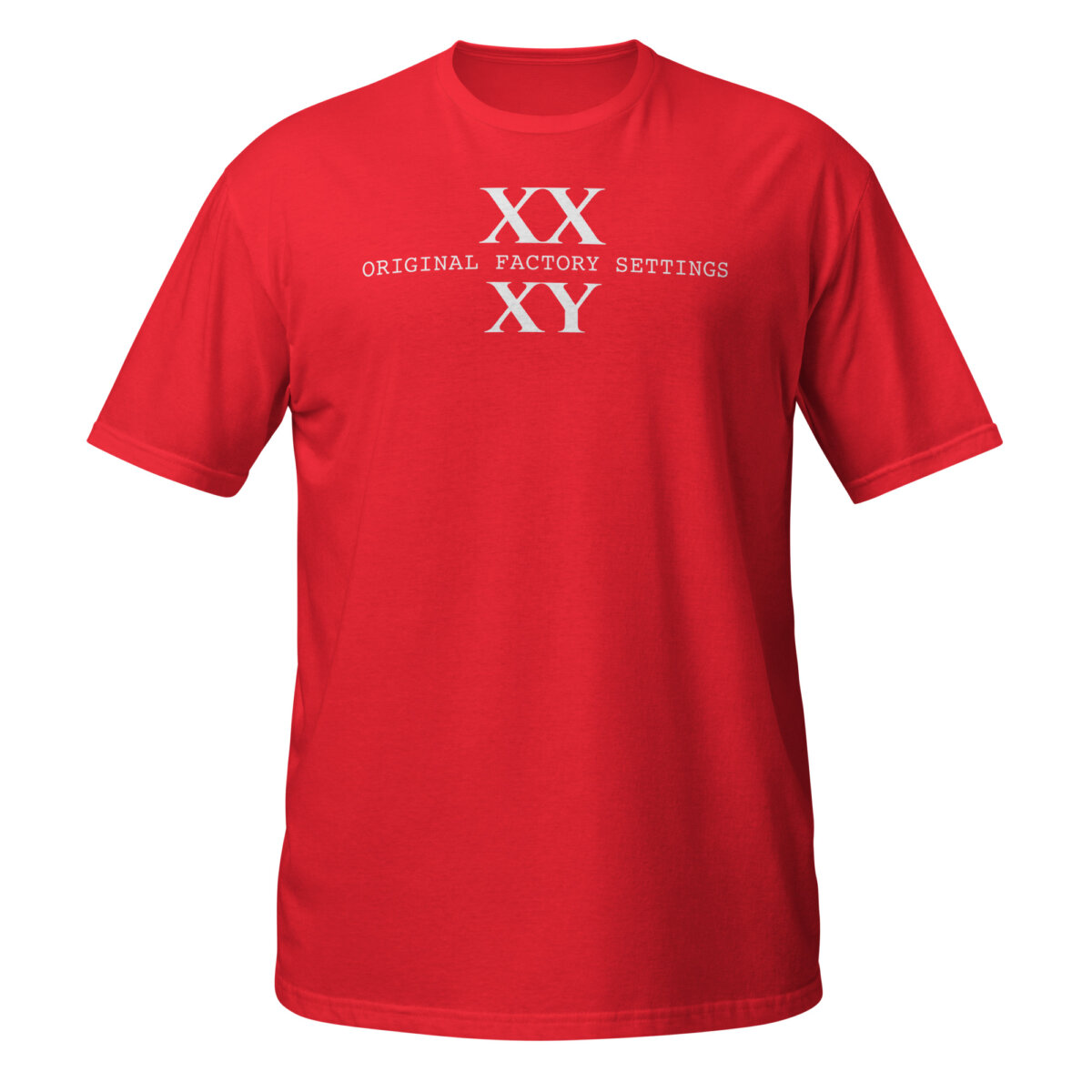 unisex-basic-softstyle-t-shirt-red-front-6ad634b4096f2.jpg XX XY Shirt